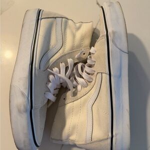 Vans Classic White Canvas Sneakers